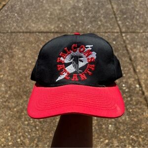 Atlanta Falcons Black and Red Cap